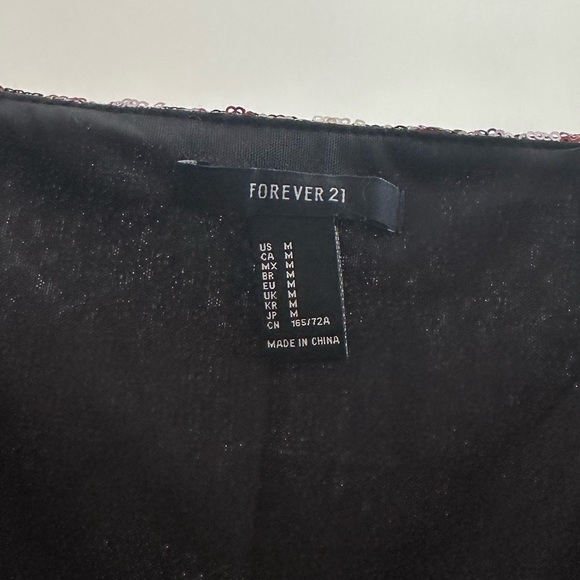 Sequined Aztec Patter Mini Skirt - Picture 9 of 9